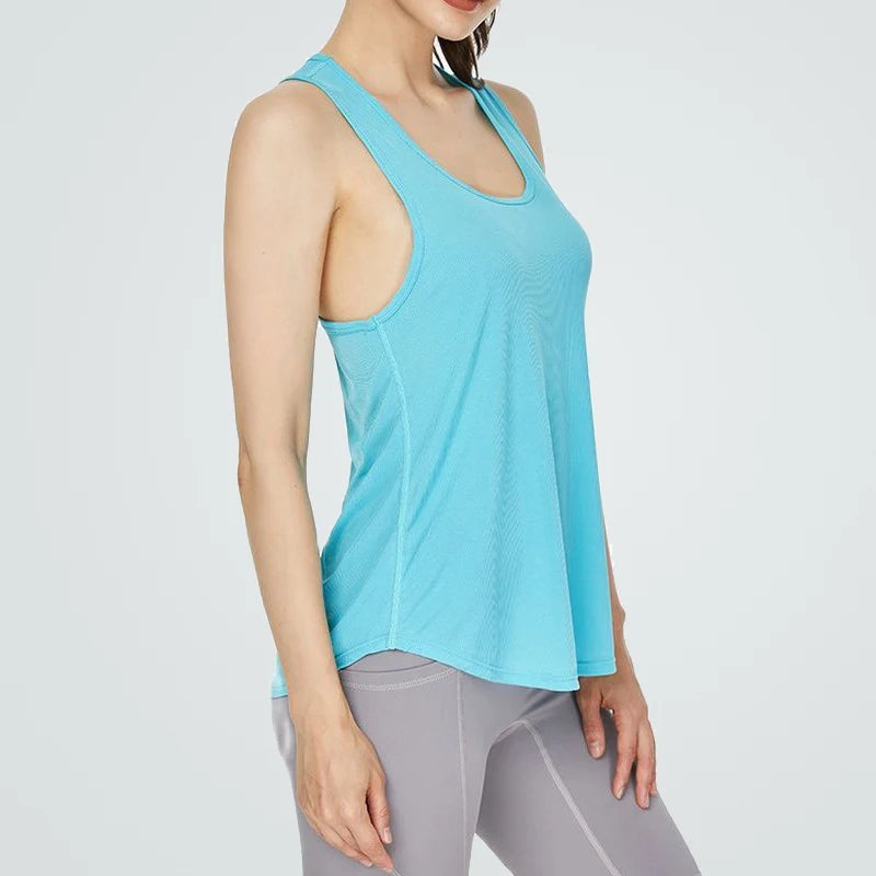 Ladies Gym Wear Fitness Workout Sports Clothes Yoga Vest